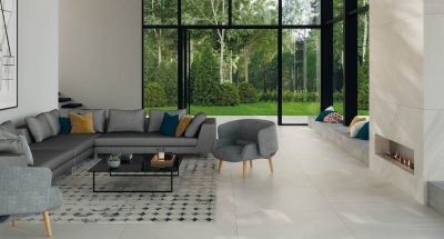 Sala com piso Gales