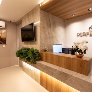 Recepção da Clinica Perfectum