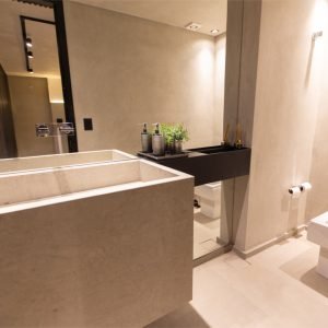 Lavado do escritório DB com obra da Diaz Engenharia